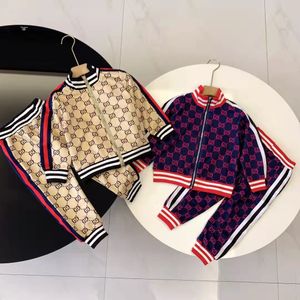 Wholesale baby boy clothes for sale - Group buy kid clothe set spring fashion designer girl party outfits baby boy beige sport suits cm cotton material toddler clothes sets