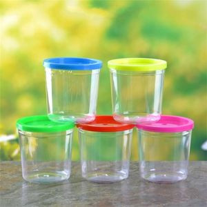 Betta Cup Jellyfish Cup Betta Fish Tank Plastic Fish Tank Mini Small Transparent Plastic with Lid Cup Fish Tank 229 G2