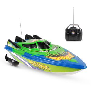 RC Boat Radio Control Racing Boat Electric Ship RC High Speed Waterproof Toys for Children Gift No Battery Version 201204