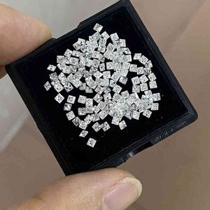 Meisidian 2.5x2.5mm VVS 느슨한 Moissanite 스퀘어 다이아몬드 스톤 Pirce Per Carat