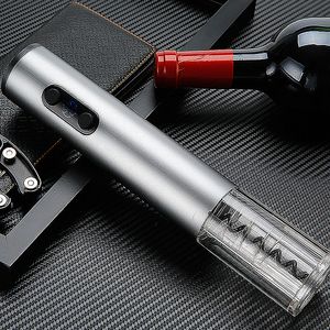 Electric Wine Opener Screw Automatic Bottle Opener Portable Household Foil Cutter Electric Wine Bottle Opener kitchen Bar Corkscrew YL0102