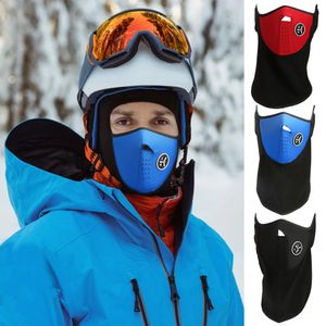 Unisex Motorcycle Máscara Quente Pescoço Fantasia Balaclava Sweatboard Scarf Ski Face Máscara à prova de vento ao ar livre esportes de bicicleta de ciclismo