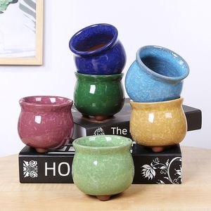 flower pot ceramic plant small ceramict planters for succulents small flower plants Y200723