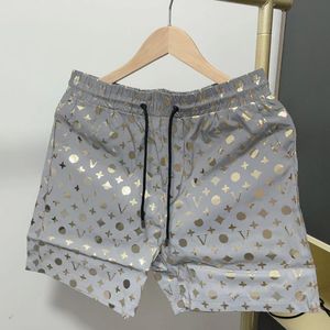 designer style Waterproof fabric runway Short Summer Beach Pants Mens Board Shorts couple outfit Surf Shortss Swim Trunks Sport Shorts