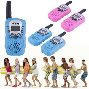 YKS 2 PCS RT-388 Walkie Talkie Brinquedos para crianças 0. Dois sentido Crianças Rádio Meninos e Meninas Brithday Xmas Presente LJ201105