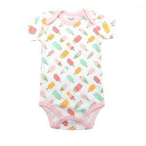 Wholesale fashion body resale online - Rompers Baby Bodysuit Fashion pieces Born Body Short Sleeve Overalls Infant Boy Girl Jumpsuit Kid Clothes1