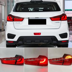 1set Taillight Tail Light for Mitsubishi ASX 2011 2012 2013 2014 2015 2016 2017 2018 2019 LED -bakre lampa DRL -bromssignal omvänd omvänd