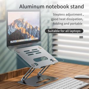 Nowy P43 Laptop Stojak Aluminiowy Stopowy Regulowany Laptop Holder Multi-Angle Stand Release Flagable Laptop Notebook Stand