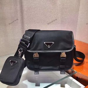 Роскошная сумка на плечо Высокое Качество Холст Crossbody Men Messenger Сумки Женщины Прочная Парашюта Ткань Классическая сумка 2 шт. Набор бумажных монет