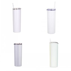 Sublimação de aço inoxidável Sublimação em linha reta em branco Tumbler plástico ronco peça Manter água morna caneca Bebida Indoor Bebida Presentes N2