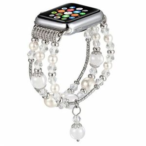 Bling Diamond WatchbandスマートストラップApple Watch Bands 41mm 45mm 42mm 40mm 38mm 44mmステンレススチールストラップ女性リストブレスレット7 6 5 4 3 2 1腕時計