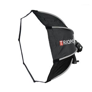Wholesale godox flash softbox resale online - TRIOPO cm Softbox Portable Outdoor Octagon Umbrella for YongNuo YN560 III IV TR Godox V860II600 Flash Speedlite Soft Bo1