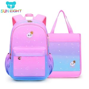 SUN EIGHT Kid Backpacks School Bags for Girls School Bag Children Backpack Kids Bags princess mochilas LJ201225