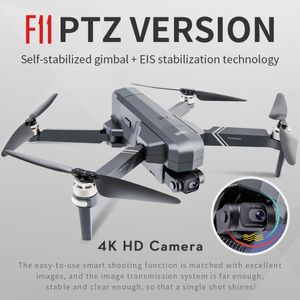 SJRC F11 PRO 4K Drone GPS 5G WIFI 2 Axis Gimbal Dual camera Professional RC Foldable 50X Zoom Brushless Quadcopter SG906 PRO 2