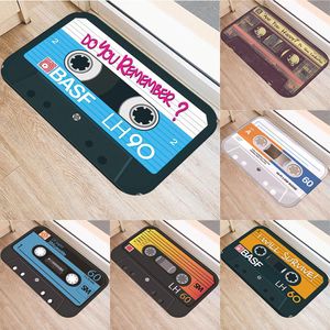 Music Tape Anti-slip carpet Doormat Vacuuming Kitchen bedroon bath Floor mats Home Entrance kids prayer mat 40*60cm