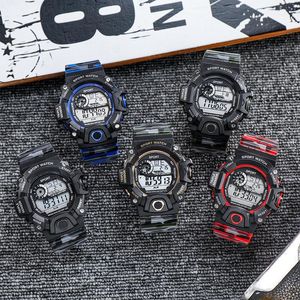 Electronic watch fashion outdoor sports mountaineering men's watch male student multi-functional personalized watches Wristwatches