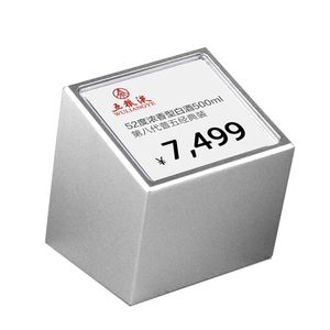 Pequeno mini etiqueta de preço cartão placa de bloco titular do bilhete etiquetas nome do produto suporte de preço cubo de suporte para loja de varejo