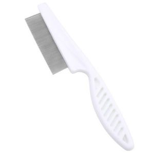 Cat Dog beauty tools Metal Nit Head Hair Pet Lice Comb Fine Toothed Flea Flee Handle