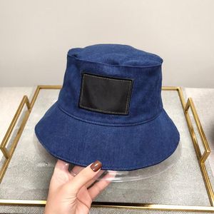 2022 Fahion Kova Şapka Tasarımcı Cap Erkek Lüks Yaz Kapaklar Kadın Erkek Kovboy Casquette Bonnet Bere Açık Plaj Güneş Şapka 2203101wu