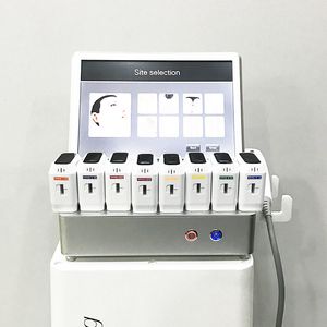 High Quality 1-12 Lines 4D 3D HIFU Facial Machine Skin Care Face Lift Wrinkle Removal Body Slimming HIFU Beauty Equipment with 8 Cartridges