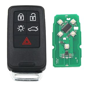 5 button remote key with 434mhz PCF7945/7953 chip for VOLVO XC60/S80/V60