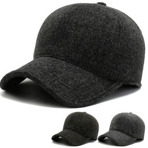 暑い冬の新しい綿野球ステッチメンズ秋と冬のキャップ暖かい冷たい防寒耳の保護帽子JXW726