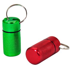 TOPPUFF Aircraft Aluminum Tobacco Storage Container Keychain Metal Smell Proof Smoking Stash Jar For Dry Herb Tobacco