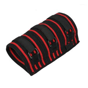 Cotovelo joelho almofadas ajustável suporte de manga compressão de cinta para poder hallowlifting bodybuilding crossfit pad proteger1