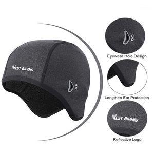 Cycling Cap Winter Warm Road Bike Bicycle Running Skiing Motocycle Riding Hat Windproof Fleece Mountain Thermal Headwear Caps & Masks