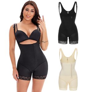 Reductoras Latex Body Shaper Levanta Cola Post Parto Chirurgie Girdle Slimming Underbust Corset Butt Lifter Taille Trainer
