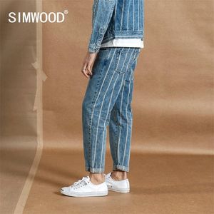 Spring Simwood New Hop-Hop Back Men Hip Hop Back Back Streatwear Джинсовая одежда Plus Plus Bunders 190384 201111