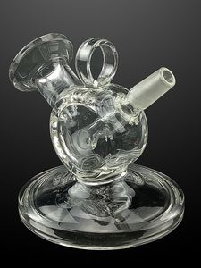 Mini Clear Glass Haishah Oil Dab Rig Water Bong Recykling Palenie Akcesoria Do Pipe Tobacco