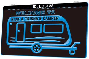 LD5125 Rick Trishaのキャンピングカー3D彫刻LEDライトサイン卸売小売へようこそ
