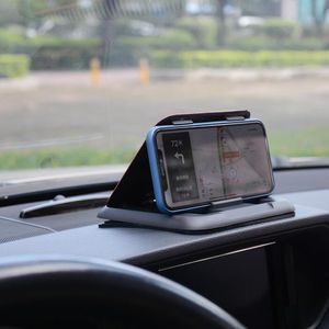 Wholesale dashboard stand for sale - Group buy Dashboard Phone Holder Adjustable Mount For Phones in Car Cell Mobile Phones Stand GPS Bracket Non slip Silicone Mat