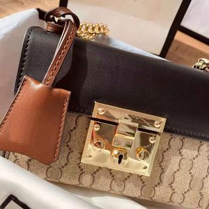 2021 Designer Luxury Ladies Fashion Messenger Bag Högkvalitativ läderkedja