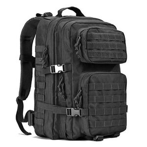 Army Military Large Tactical Ryggsäck 3 Day Assault Pack Molle Väska Ryggsäckar Vandringspåsar 202211