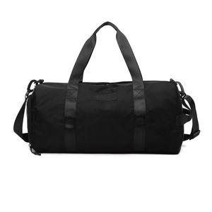 Frauen Sporttasche Trocken Nass Handtasche Große Kapazität Zylinder Tasche für Reisen Fitness Drop Shipping Q0705