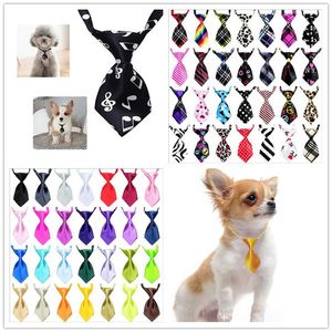 Ny justerbar hundkatt Teddy Pet Puppy Toy Grooming Bow Slide Clothes Party Tie