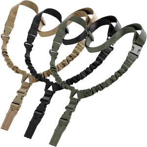 AR 15 Tillbehör Tactical American One Point Sling Rifle Shoulder Stap Militärpistol Sling för att jaga Airsoft Pistol Shooting