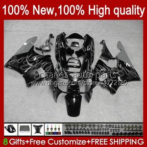 Bodys For HONDA grey flames CBR900RR CBR 893RR 900RR 1989 1990 1991 1992 1993 94HC.80 CBR893 CBR 900 893 RR CBR893RR 89 90 91 92 93 Fairing