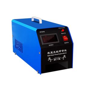 220V Digital Photossensitive Selo Flash Stamp Machine Auto-tintura Máquina de fabricação de pré-tinta