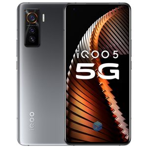 Original Vivo IQOO 5 5G Telefone Celular 12GB 128GB 256GB ROM Snapdragon 865 Octa Core Android 6.56 