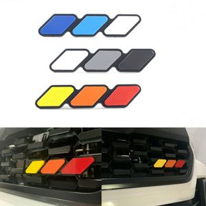 1pc For Toyota Tacoma 4Runner Tundra Tri-color 3 Grille Badge EMBLEM EOA