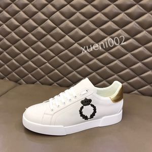 2023 Wysokiej jakości designerskie buty męskie białe skórę Espadrilles Flats Platforma swobodne espadrille Sole Sneakers 39-45 2DJ211204