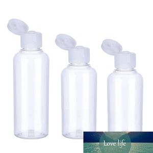 05/03 / Viagens 10pcs frasco 10ml / 30ml / 50ml Maquiagem vazios garrafas de plástico flip Cap para Líquido Loção Creme