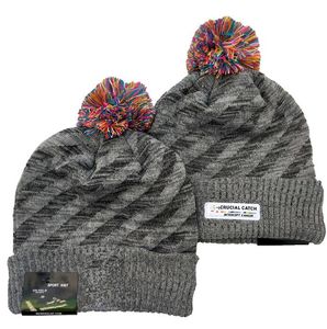 Yeni Beanies Futbol Beanies 2020 Crucial Catch Spor Örgü Şapka Gri Pom Pom Şapkalar Sıcak 17Teams Knits Mix ve Maç Tüm Caps