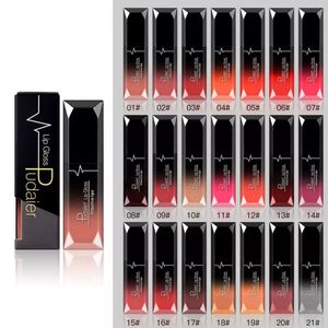 Pudaier Mattflüssiger Lippenstift, wasserdicht, langlebig, sexy roter Lipgloss, 21 Farben, Lippen-Make-up