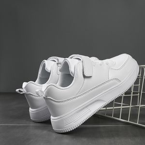 Beyaz çocuklar için ayakkabı Erkek ve kız moda çocuk rahat ayakkabılar kaymaz Sneakers 201130