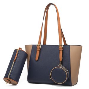Rosa Sugao Designer-Handtaschen Damen-Tragetaschen 2020 neue Mode 2 Stück/Set Handtaschen Dame Einkaufshandtasche Geldbörse PU-Leder heiße Verkäufe BHP