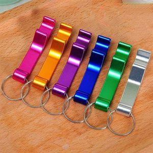 Pocket Key Chain Beer Bottle Opener Claw Bar Small Beverage Keychain Ring DH1111